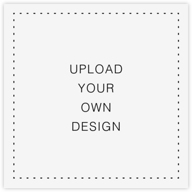 Upload your own wedding invitation design